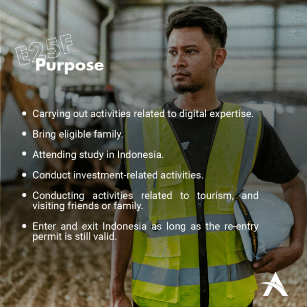 E25F – Supervisor Visa