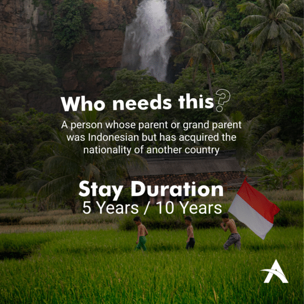 E32B-Descendant of an Ex-Indonesia Citizen